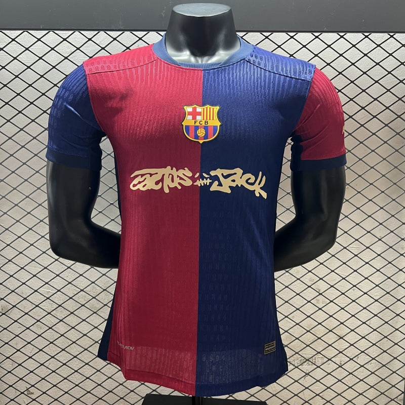 Maillot Officiel 2025 Édition Spéciale FC Barcelone  Version Joueur Homme | Yamal Team